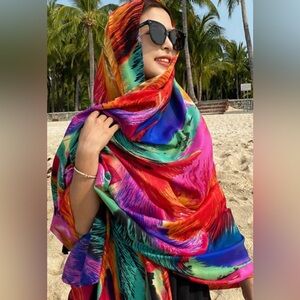 Vibrant Multicolor Shawl